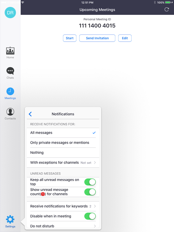 OfficeSuite HD Meeting iPad screenshot 4 - Business app