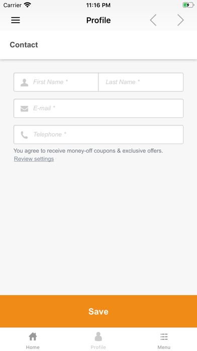 App screenshot
