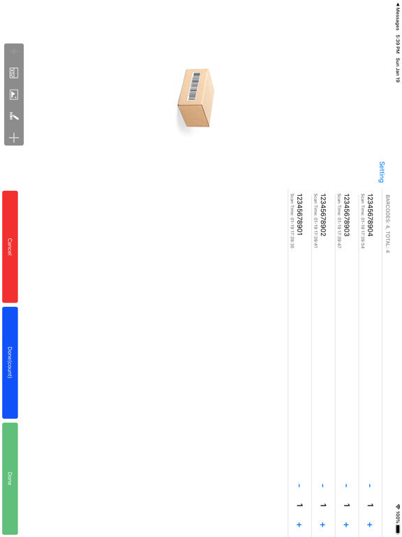 Screenshot #6 pour Barcode Keyboard - BarcodeKey
