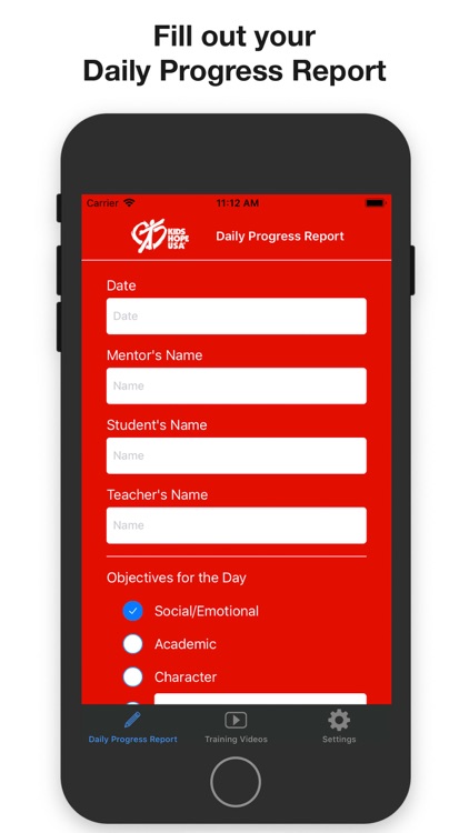 Kids Hope USA Mentor App