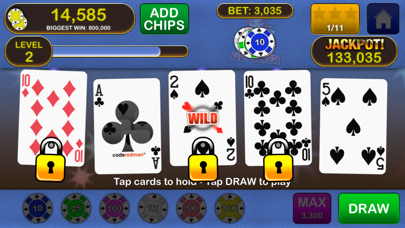 Video Poker Jackpot! Screenshot