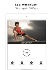 legfit - leg workout trainer ipad bildschirmfoto 1