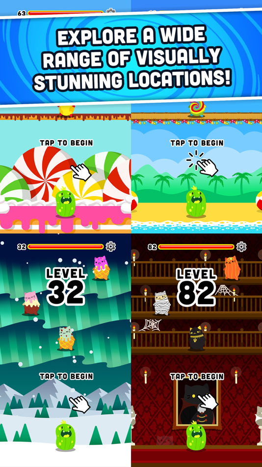 #4. Cats vs Pickles (iOS) 由: Cepia, LLC