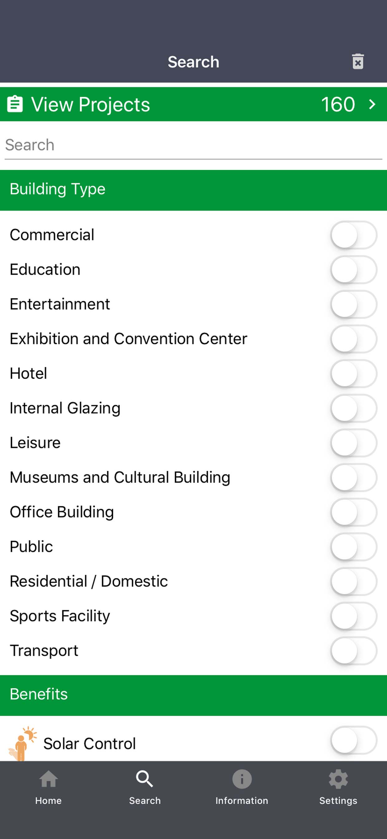 Project References screenshot 2
