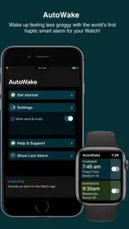 autowake. smart sleep alarm iphone screenshot 1