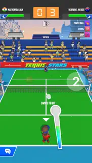tennis stars: ultimate clash iphone screenshot 3