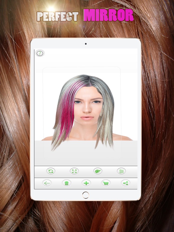Perfect Mirror For a New Hair iPad screenshot