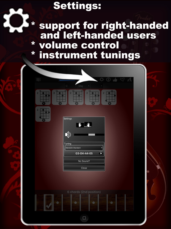 Mandolin Chords Compass Liteのおすすめ画像5