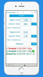 grundpreis vergleichen iphone bildschirmfoto 4