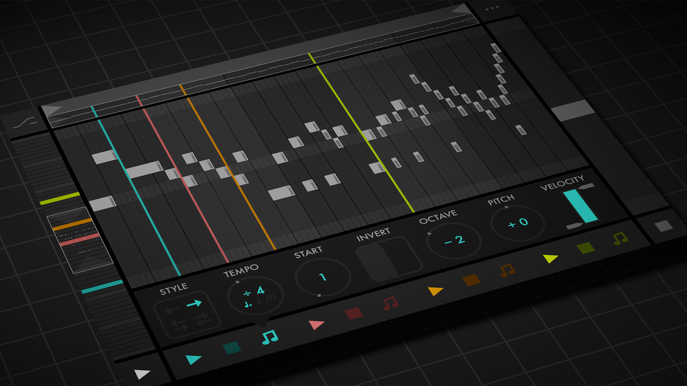 Fugue Machine : MIDI Sequencer