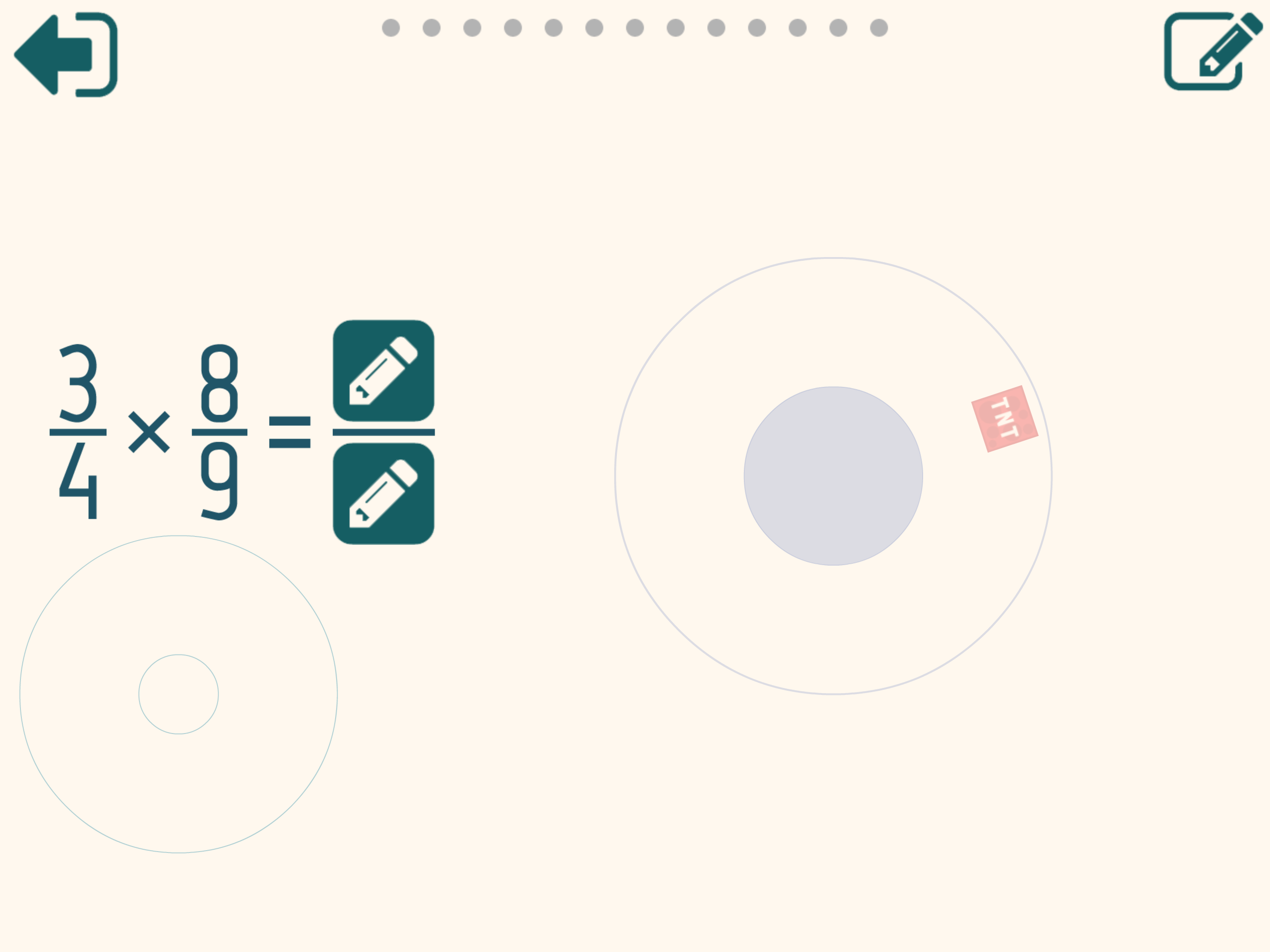 Multiplying Fractions Trainer