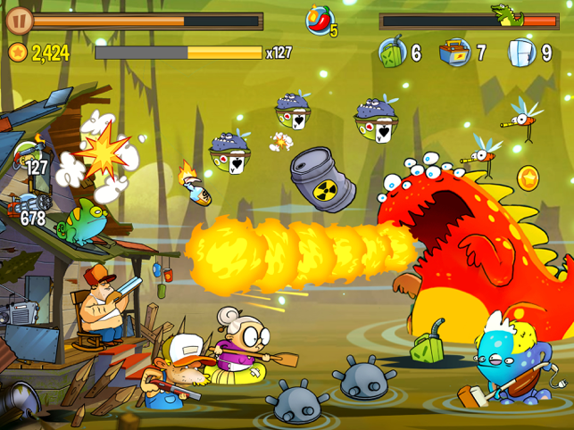 ‎Swamp Attack Screenshot