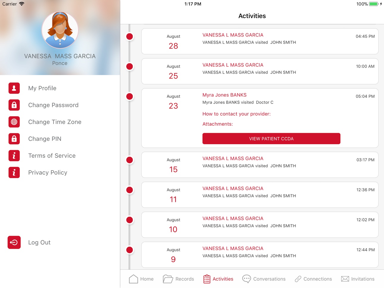 iPad screenshot