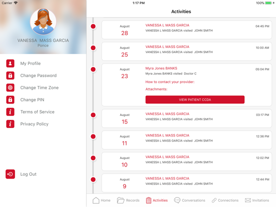 Screenshot #5 pour Patient Vault