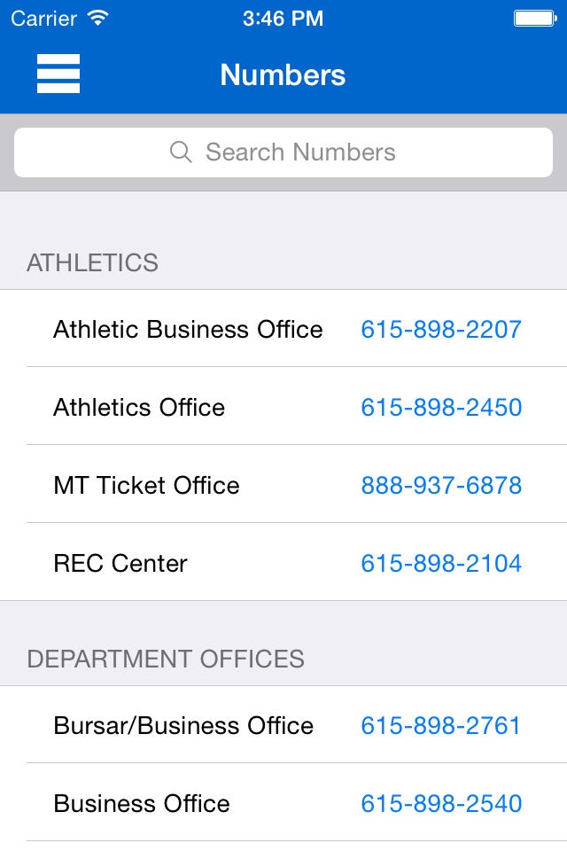 MTSU Mobile screenshot 3