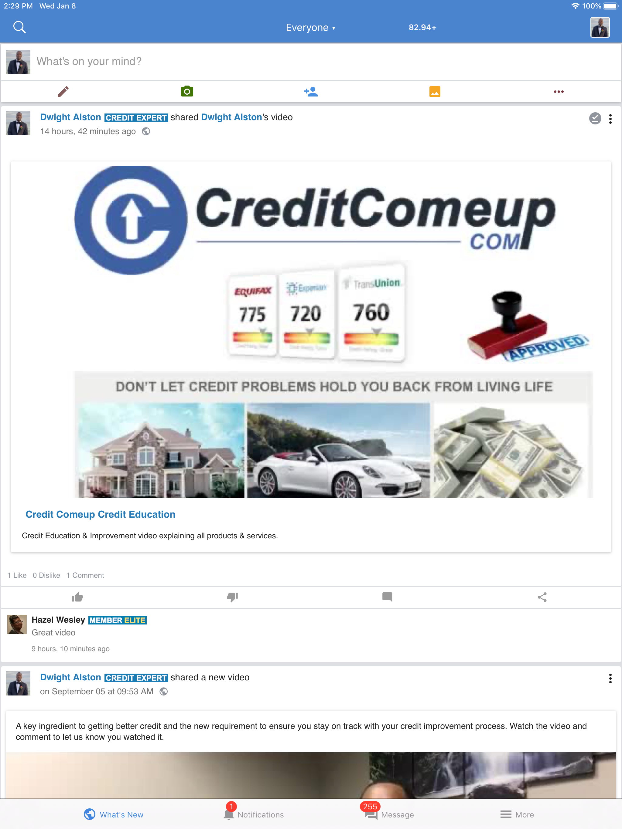 Credit Comeup