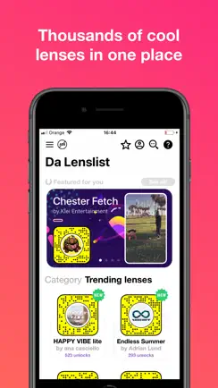 Da Lenslist - Filters & Lenses iPhone image 1