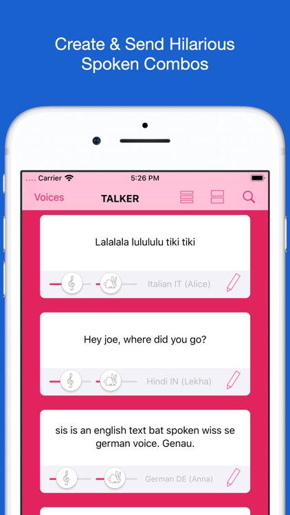 Talker - Text to Speech