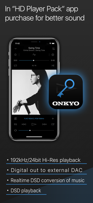 ‎Onkyo HF Player - Hi-Res Music Screenshot