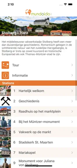 Game screenshot Audioguide Stolberg/Harz - nl mod apk
