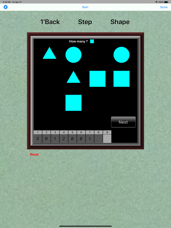 Screenshot #4 pour NBack for iPad