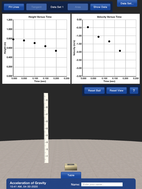 Screenshot #4 pour PP+ Acceleration of Gravity