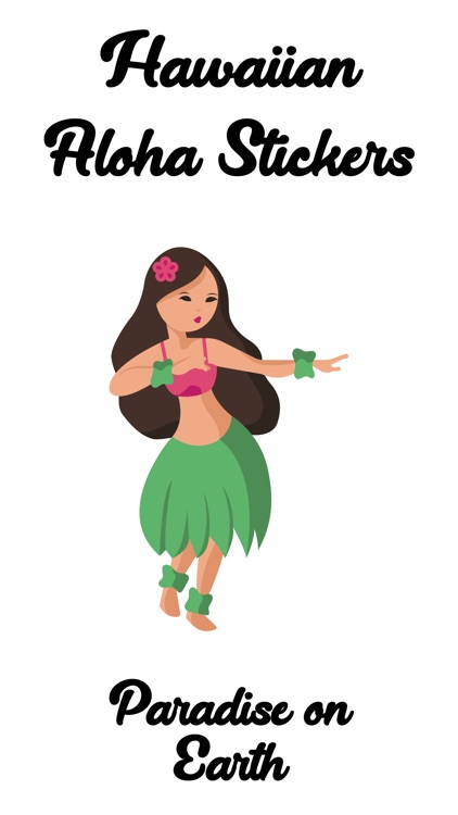 Hawaiian Aloha Stickers
