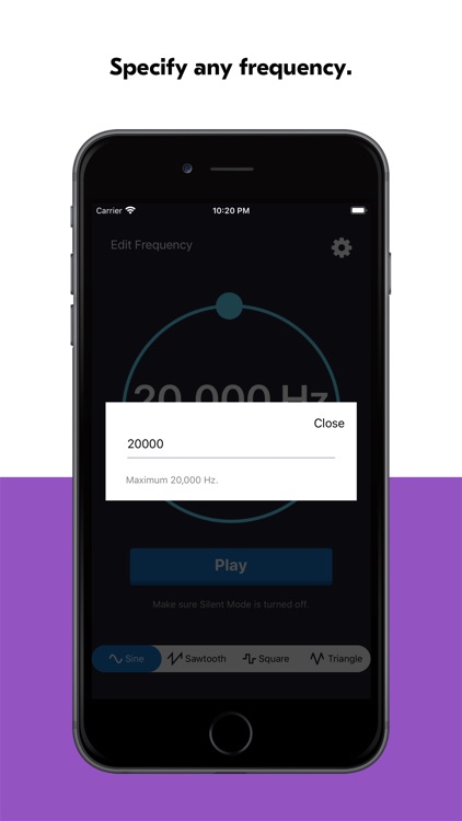 High Frequency Tones