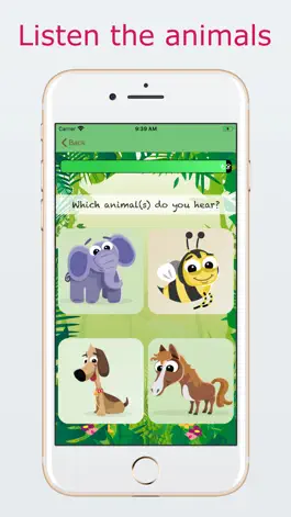 Game screenshot Animals and sounds quiz mod apk