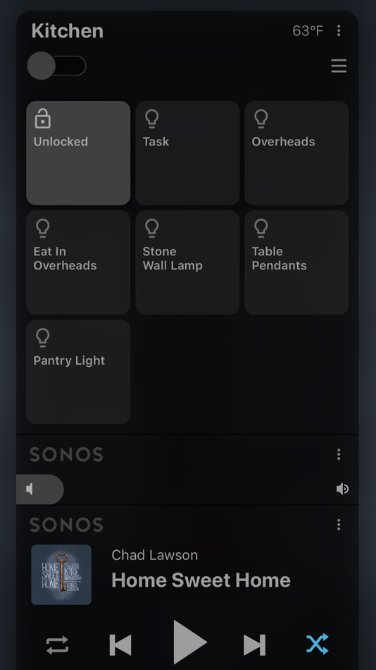 #2. Fuse - Dashboard for Homekit (iOS) 由: Anthony Romano