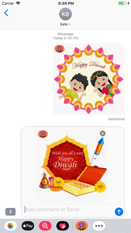 हैप्पी दिवाली स्टिकर screenshot-9