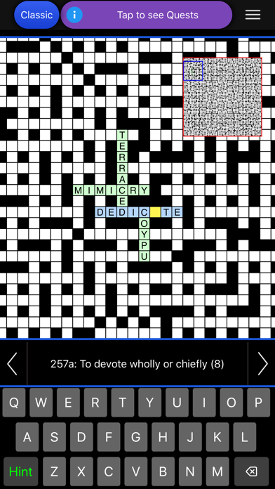 The Big Crossword Screenshot
