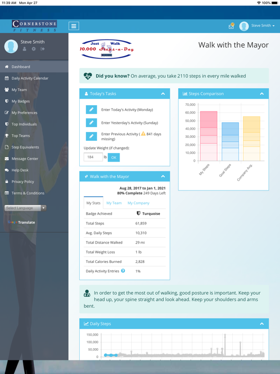 App screenshot