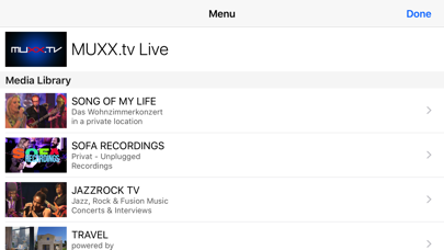 MUXX.tv • anytime, any device Screenshot