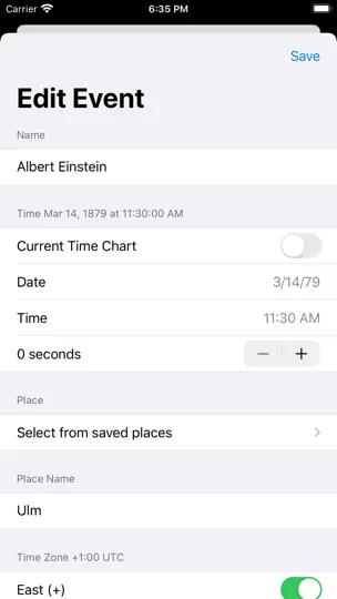 Capture d'écran de Jyotish Computer sur iPhone 5