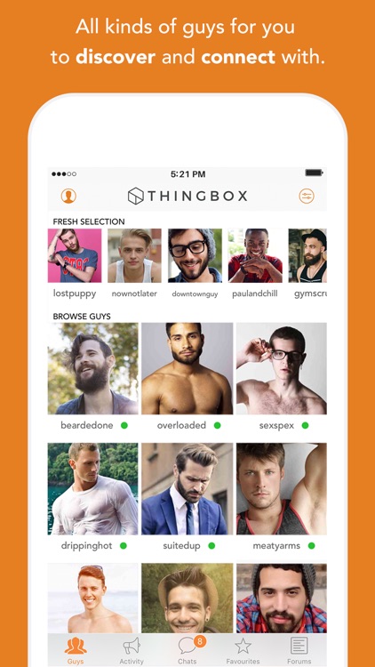 Thingbox - Gay Social Network