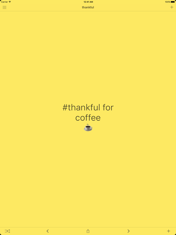 Screenshot #5 pour thankful