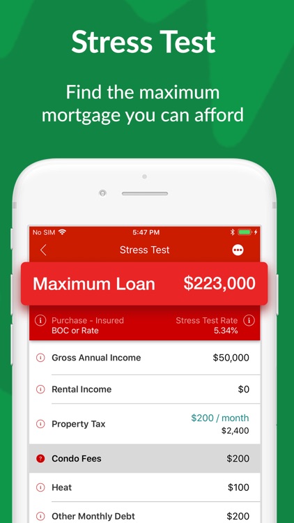 Canadian Mortgage App screenshot-6