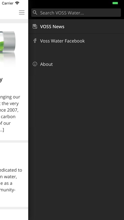 VOSS Production Info