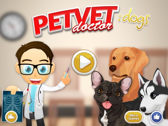 Dog Games: Pet Vet Doctor Care iPad app afbeelding 5