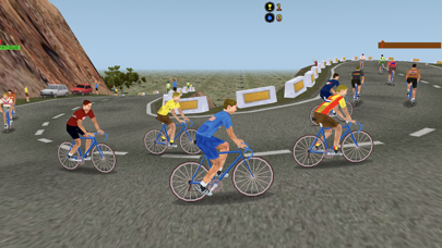 Screenshot #1 pour Ciclis 3D - The Cycling Game