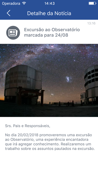 Colégio o Bom Pastor Screenshot