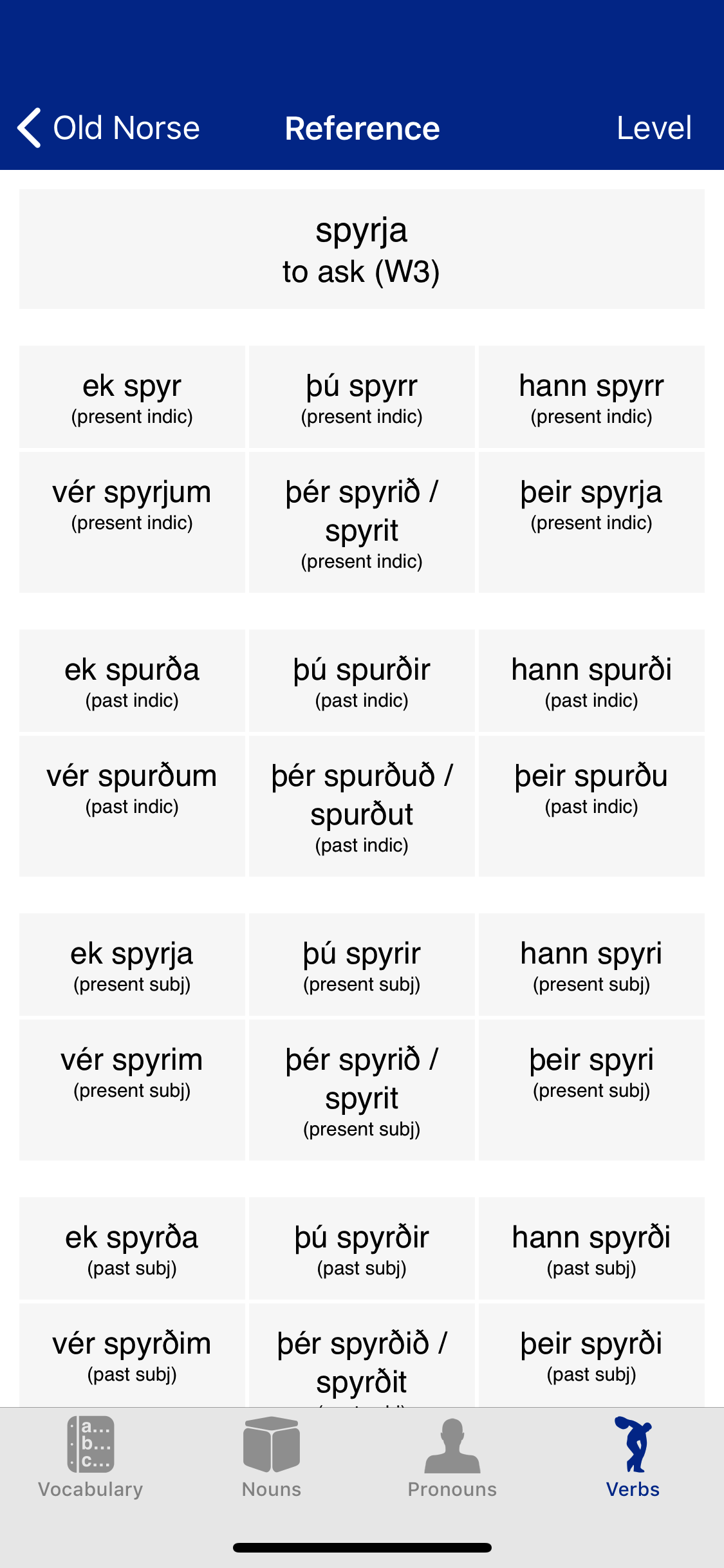 LP Old Norse