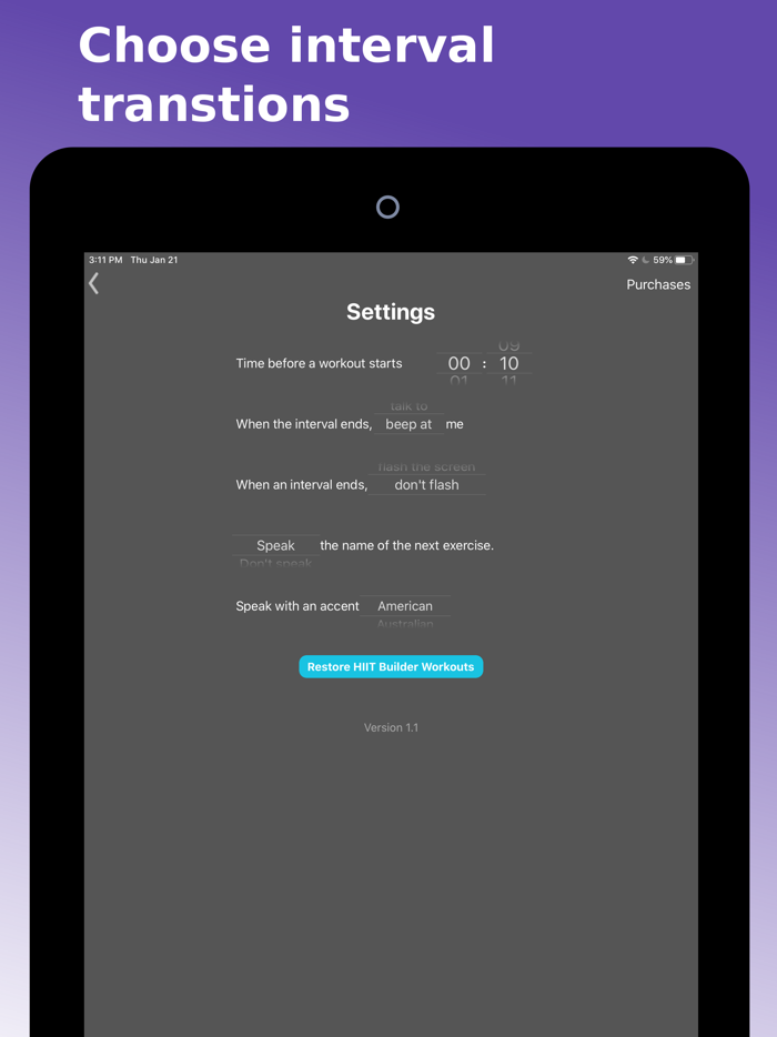 Interval Timer - HIIT Builder
