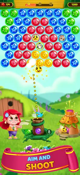 Game screenshot Flower Games - Bubble Shooter apk