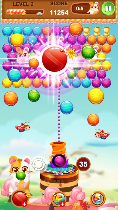 Bubble Sweet Games 2020 iPhone screenshot
