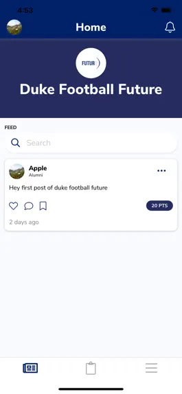 Game screenshot Duke Football Future apk