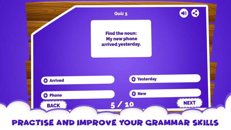 Learn Noun Quiz Games For Kids