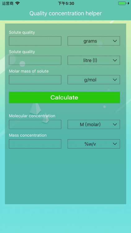 Quality concentration helper
