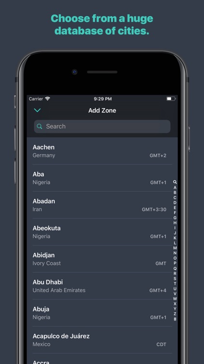 Zones - Time Zone Conversion screenshot-4
